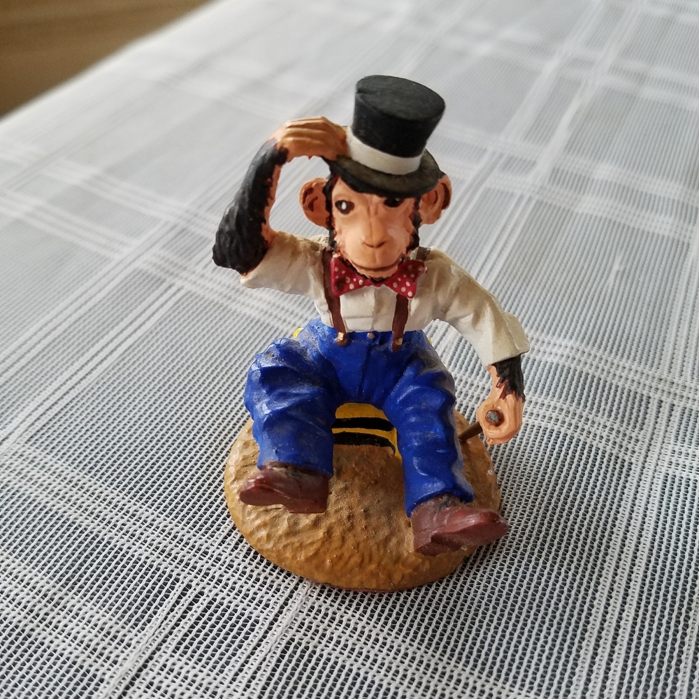 Ringling Bros. Mr. Chimpanzee Cast Iron Figurine
